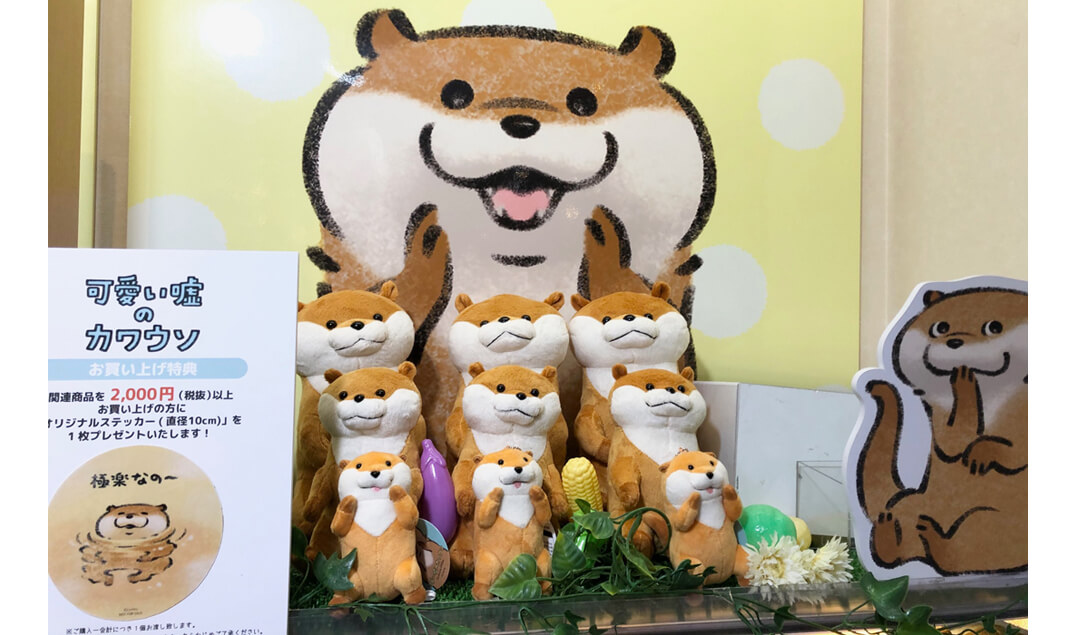 原宿店1階】可愛い嘘のカワウソ新商品12/6よりスタート☆(2019